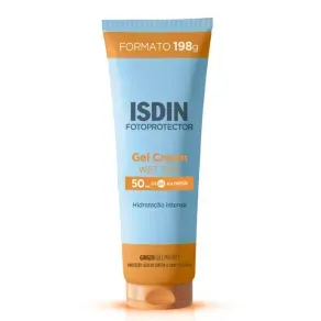 Protetor Solar Corporal FPS50+ Isdin Gel Cream Wet Skin 198g